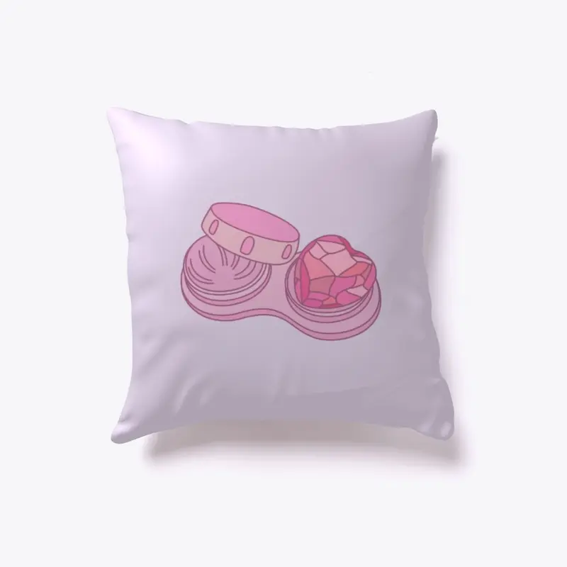 Droplet of Love Cushion Pillow (pink)