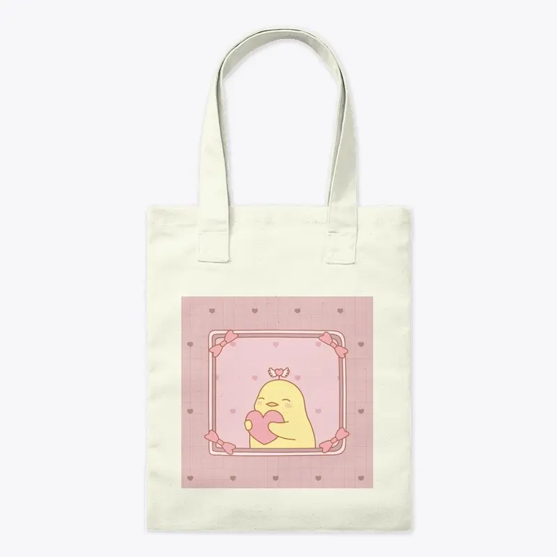 Heart Chick Tote Bag